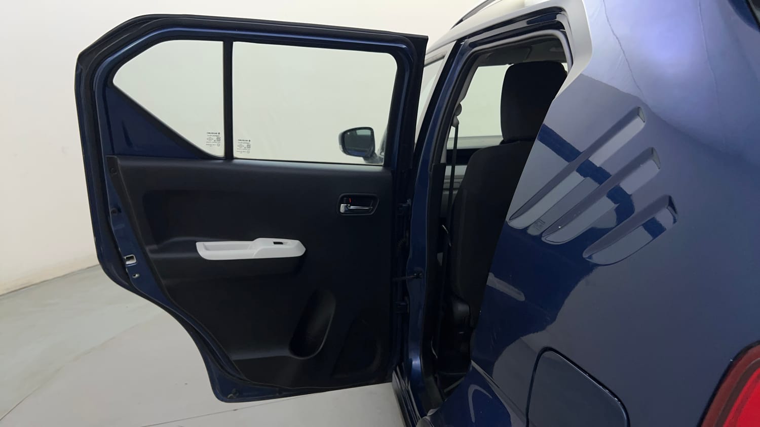 Used 2020 Maruti Suzuki Ignis Delta 1.2 AMT Petrol Automatic interior LEFT REAR DOOR OPEN VIEW
