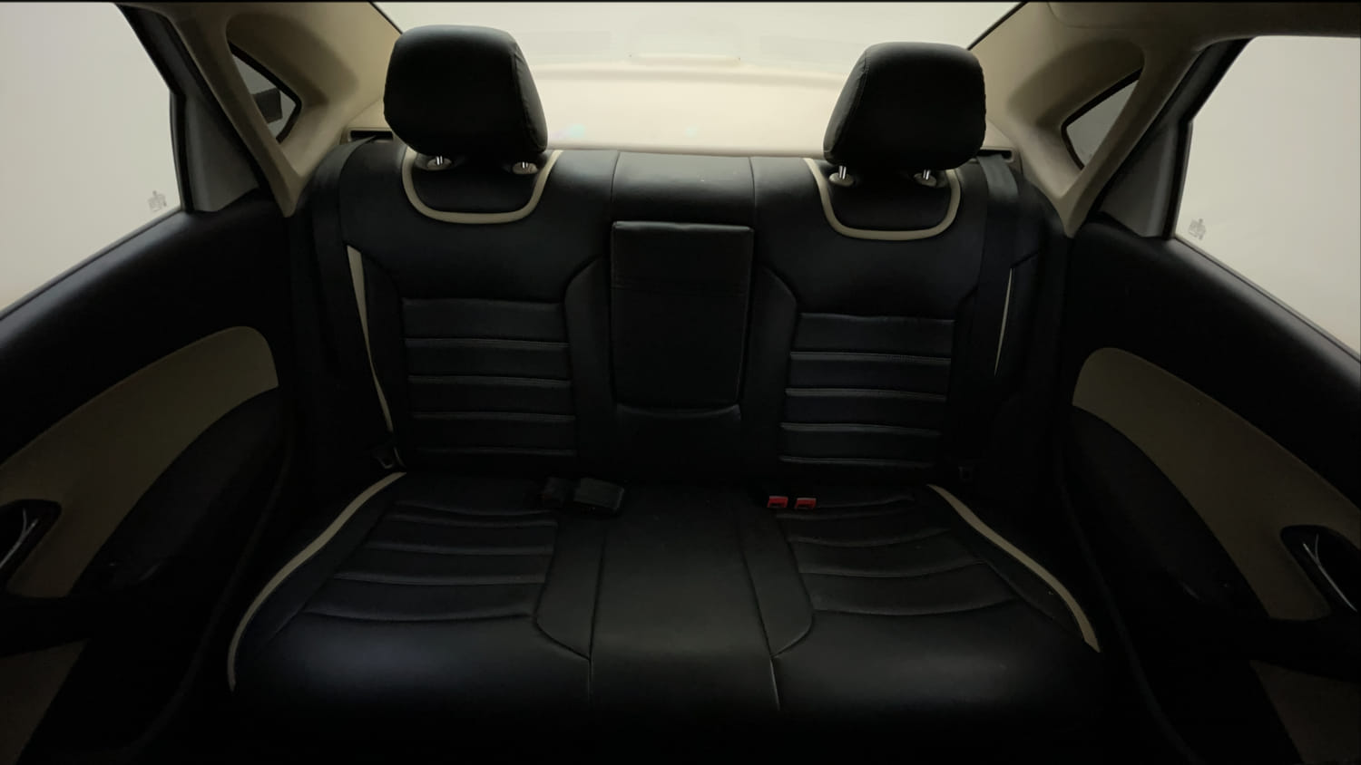 Used 2019 Skoda Rapid Ambition 1.6 MPI AT Petrol Automatic interior REAR SEAT CONDITION VIEW