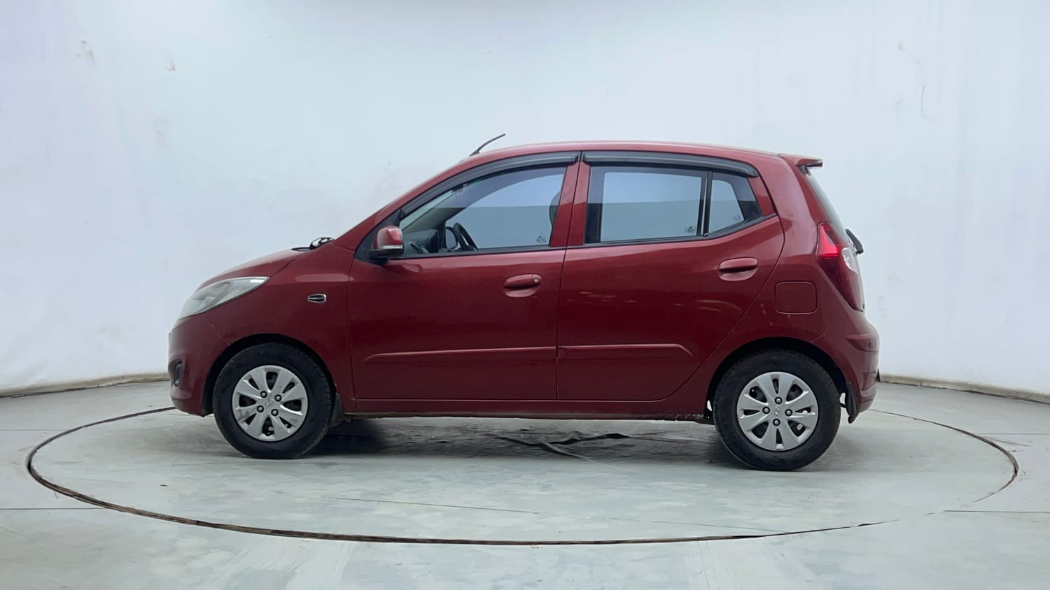 Used 2012 Hyundai i10 Sportz 1.2 Kappa2 Petrol Manual exterior LEFT SIDE VIEW