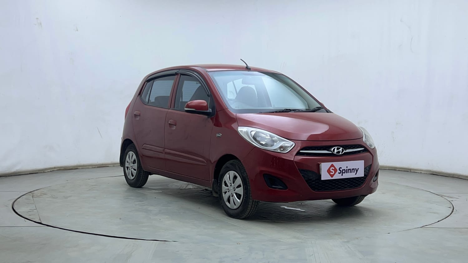 Used 2012 Hyundai i10 Sportz 1.2 Kappa2 Petrol Manual exterior RIGHT FRONT CORNER VIEW