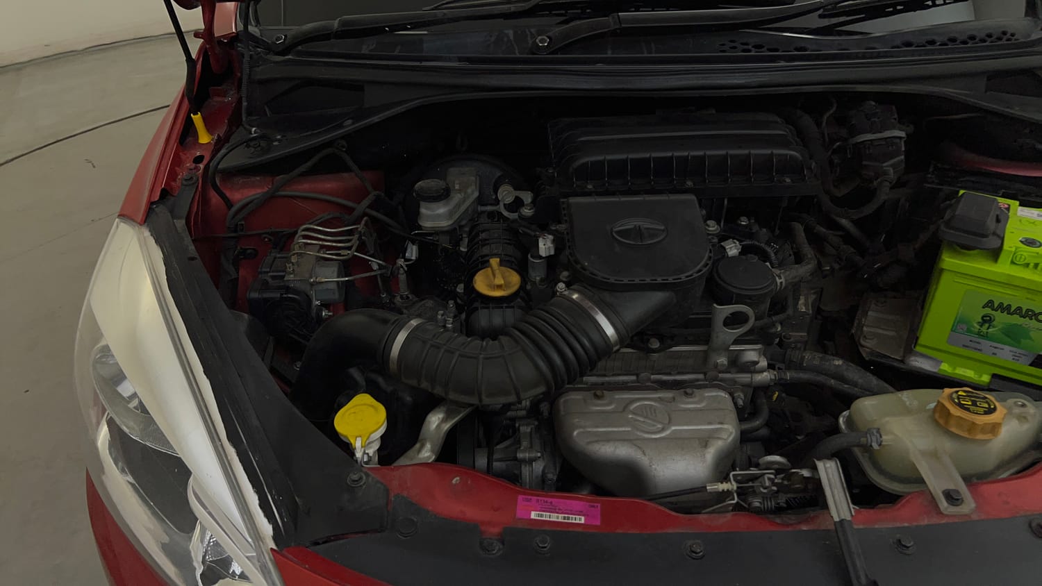 Used 2018 Tata Tiago Revotron XZA Petrol Automatic engine ENGINE RIGHT SIDE VIEW