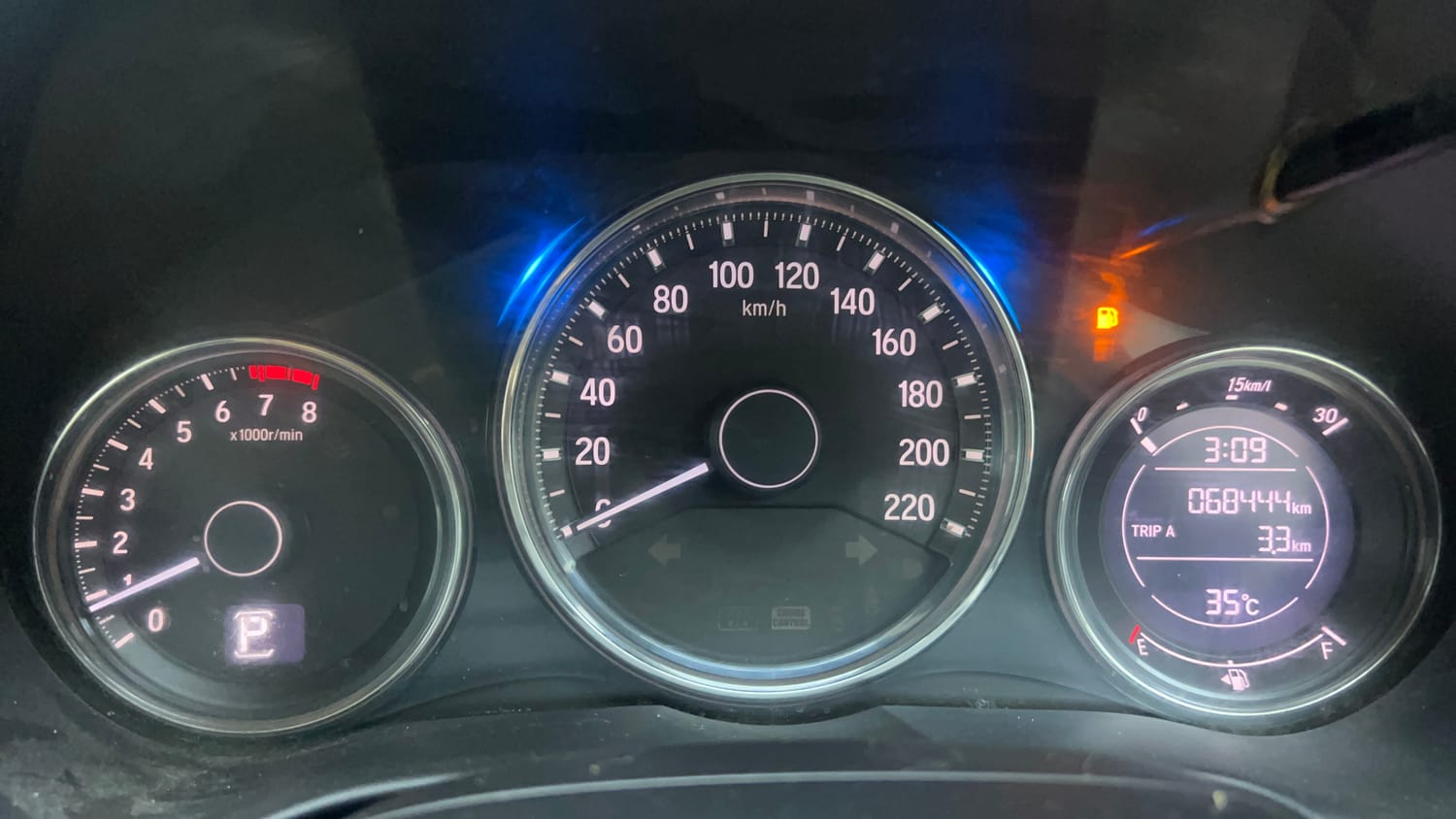 Used 2019 Honda City ZX CVT Petrol Petrol Automatic interior CLUSTERMETER VIEW