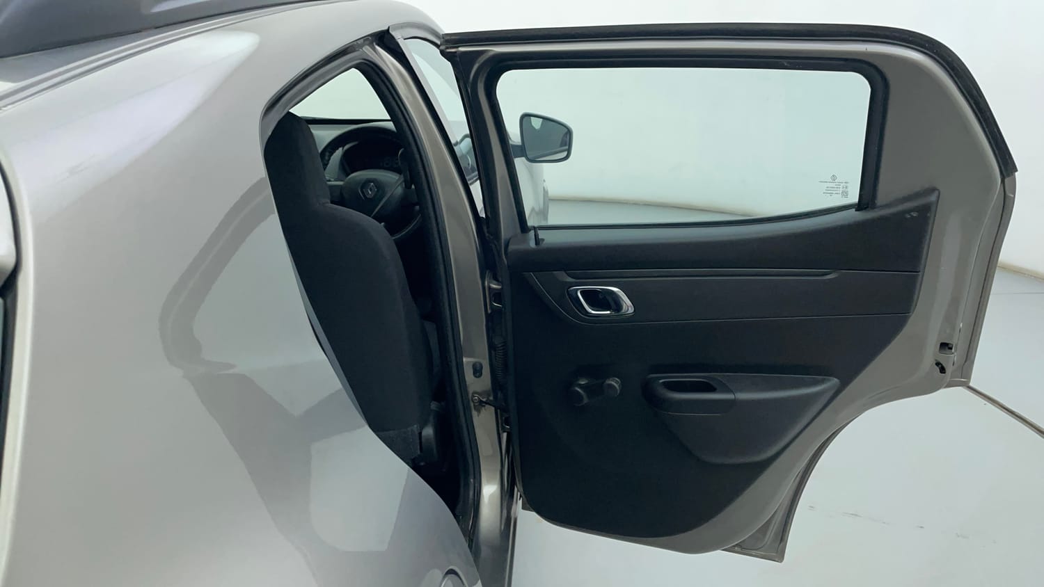 Used 2019 Renault Kwid RXT (O) 1.0 SCE Edition Petrol Manual interior RIGHT REAR DOOR OPEN VIEW