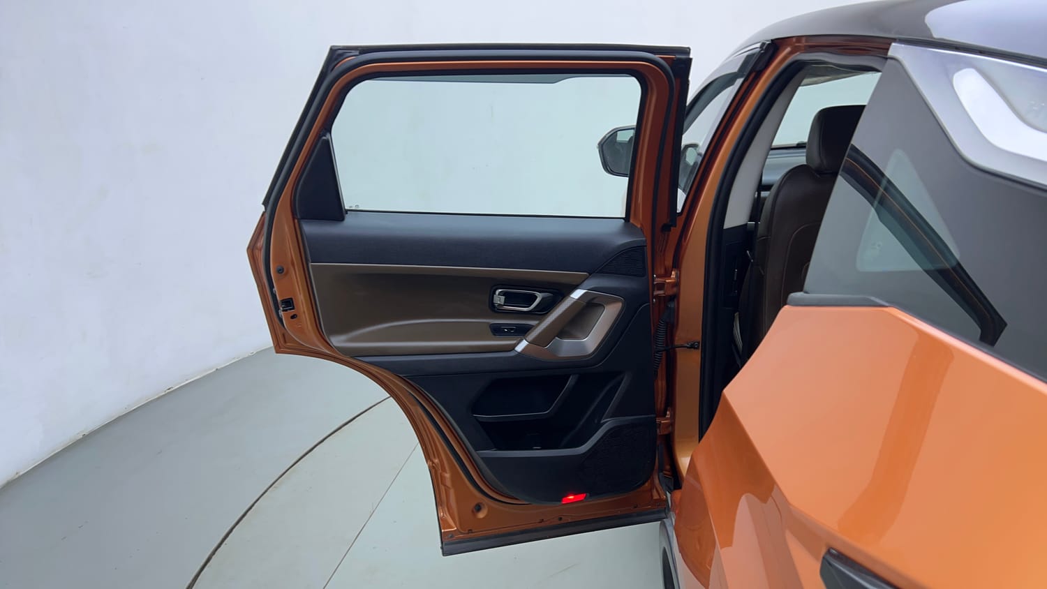 Used 2019 Tata Harrier XZ Diesel Manual interior LEFT REAR DOOR OPEN VIEW