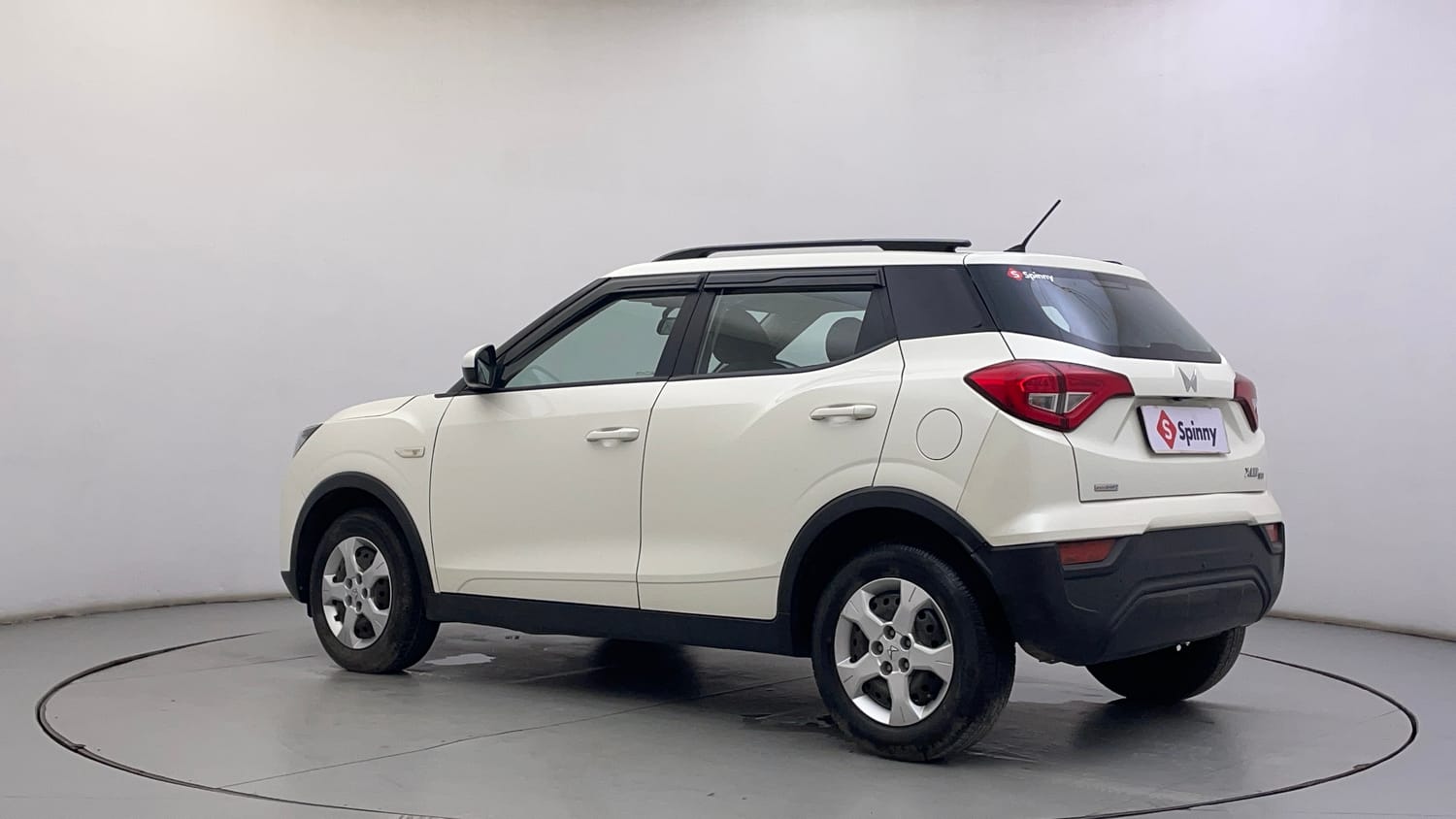 Used 2023 Mahindra XUV 300 W6 1.2 Petrol AMT Petrol Automatic exterior LEFT REAR CORNER VIEW