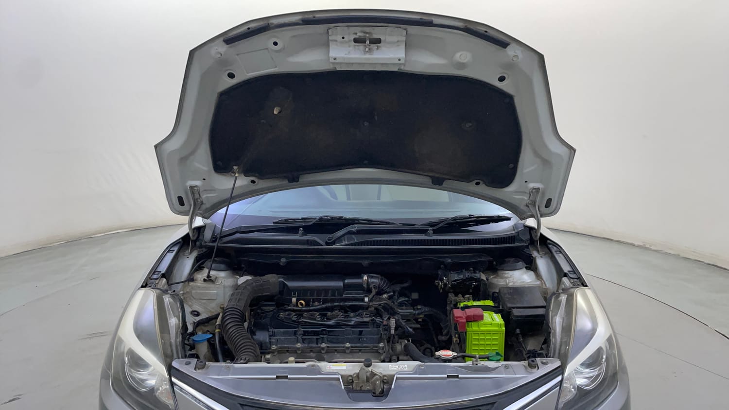 Used 2018 Maruti Suzuki Baleno Alpha 1.2 AT Petrol Automatic engine ENGINE & BONNET OPEN FRONT VIEW