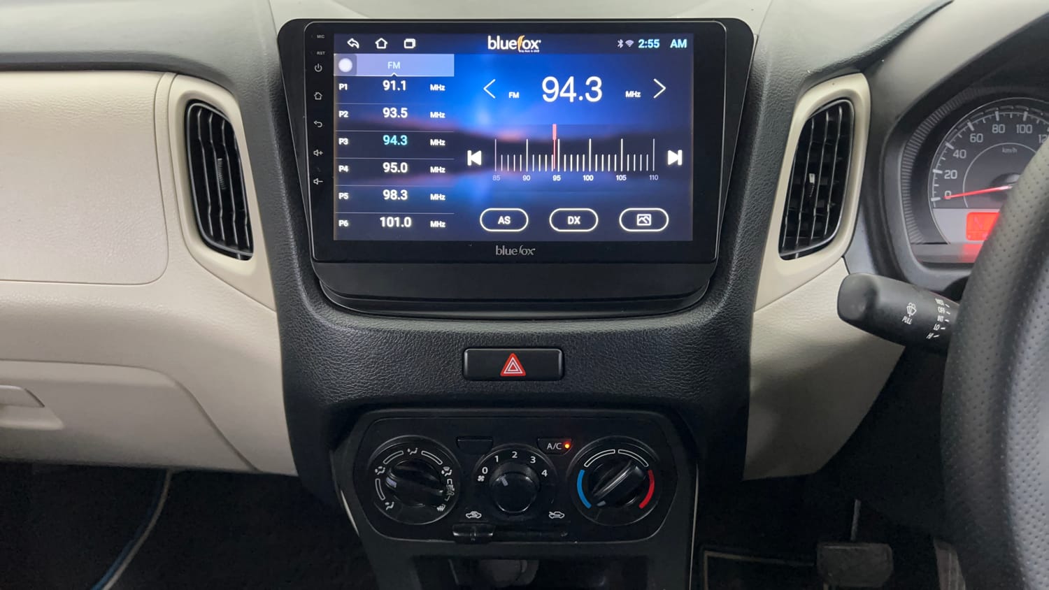 Used 2024 Maruti Suzuki Wagon R VXI 1.0 AGS Petrol Automatic interior MUSIC SYSTEM & AC CONTROL VIEW