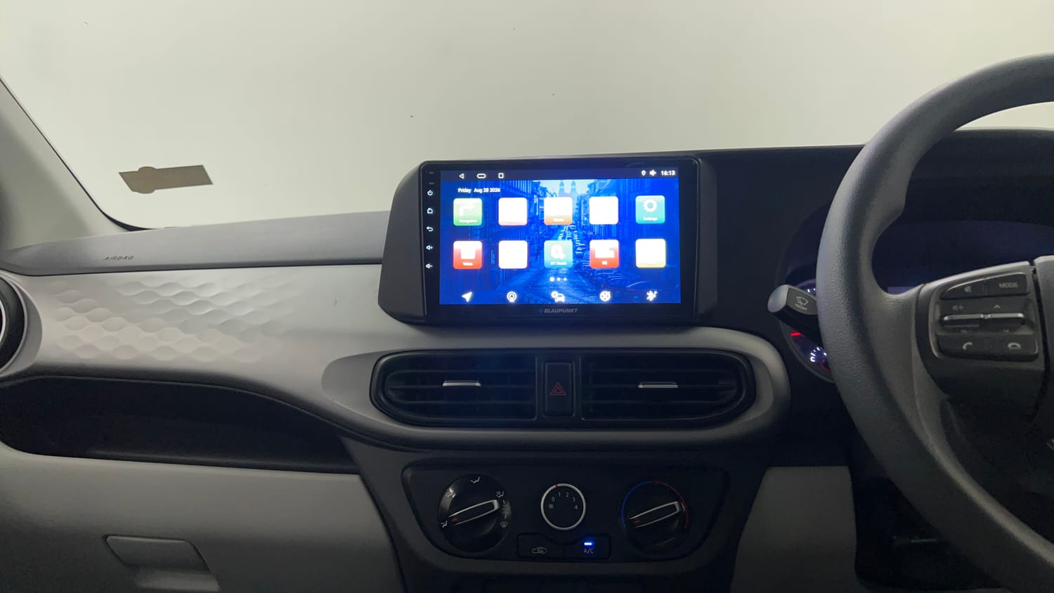 Used 2023 Hyundai Grand i10 Nios Magna 1.2 Kappa VTVT Petrol Manual interior MUSIC SYSTEM & AC CONTROL VIEW