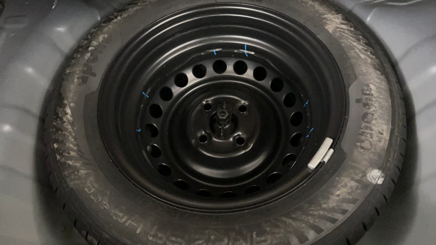 Used 2023 Hyundai Grand i10 Nios Magna 1.2 Kappa VTVT Petrol Manual tyres SPARE TYRE VIEW