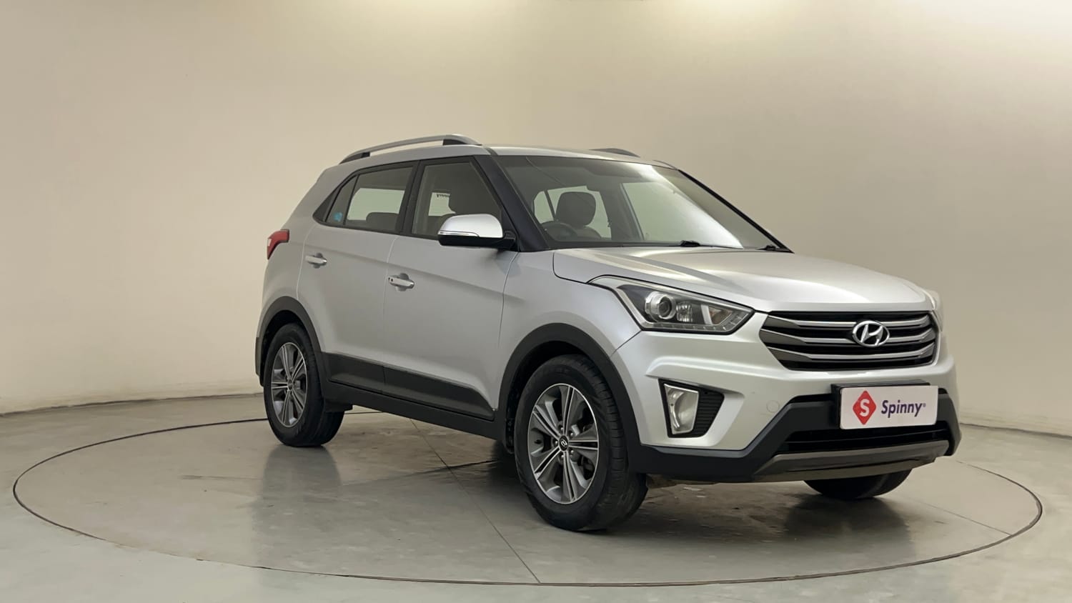 Used 2017 Hyundai Creta 1.6 SX Plus AT Diesel Automatic exterior RIGHT FRONT CORNER VIEW