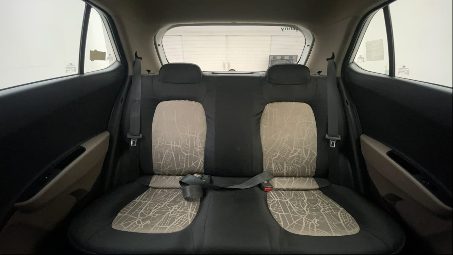 Used 2018 Hyundai Grand i10 Sportz (O) 1.2 Kappa VTVT Petrol Manual interior REAR SEAT CONDITION VIEW