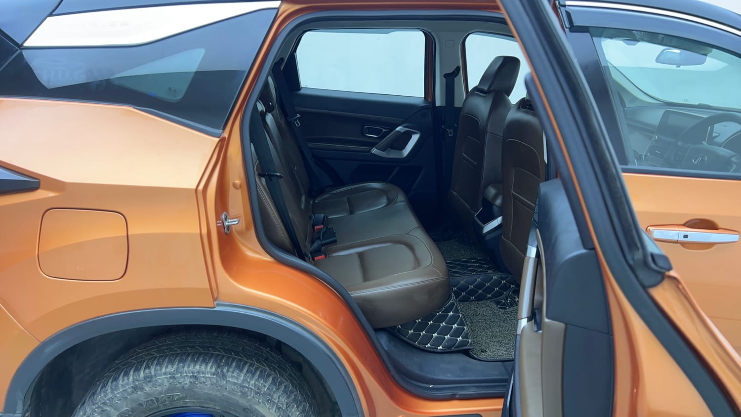 Used 2019 Tata Harrier XZ Diesel Manual interior RIGHT SIDE REAR DOOR CABIN VIEW