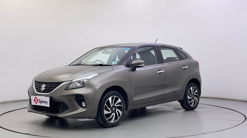 Used 2019 Maruti Suzuki Baleno Zeta Petrol Manual exterior LEFT FRONT CORNER VIEW