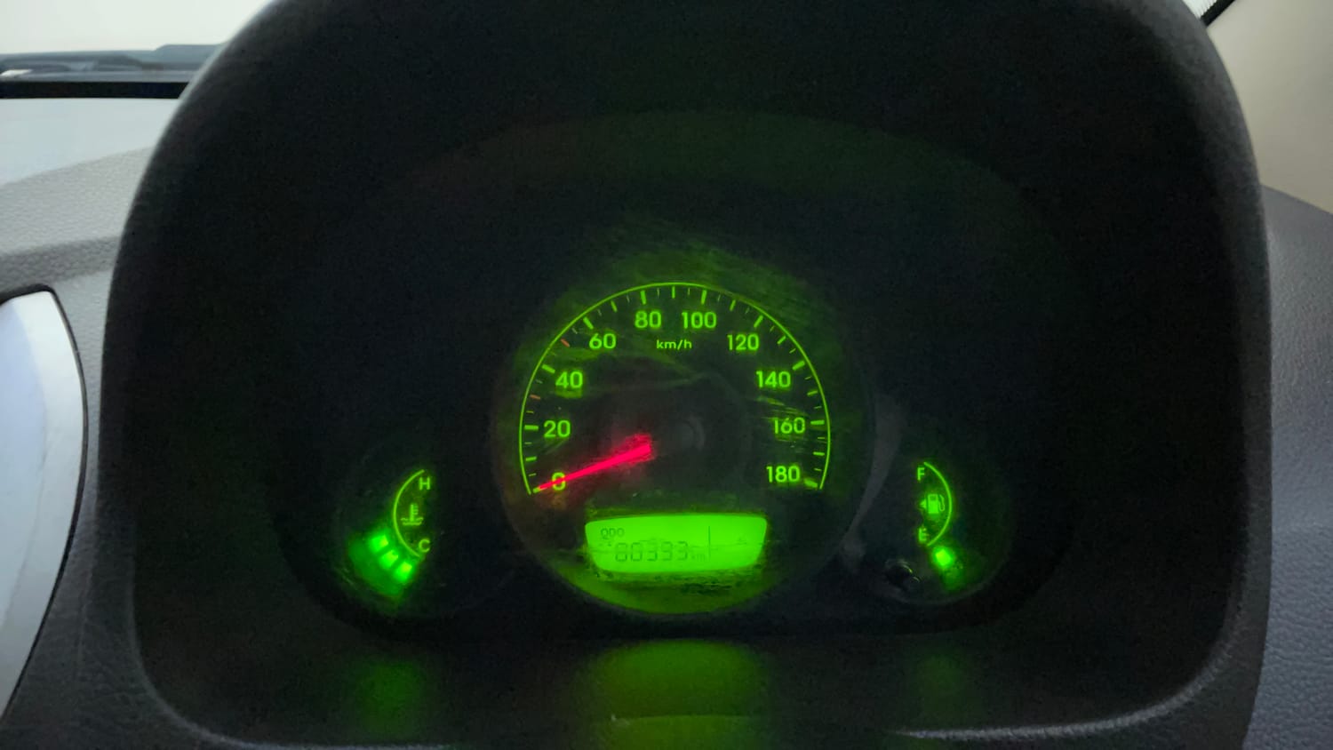 Used 2012 Hyundai Eon Era Petrol Manual interior CLUSTERMETER VIEW