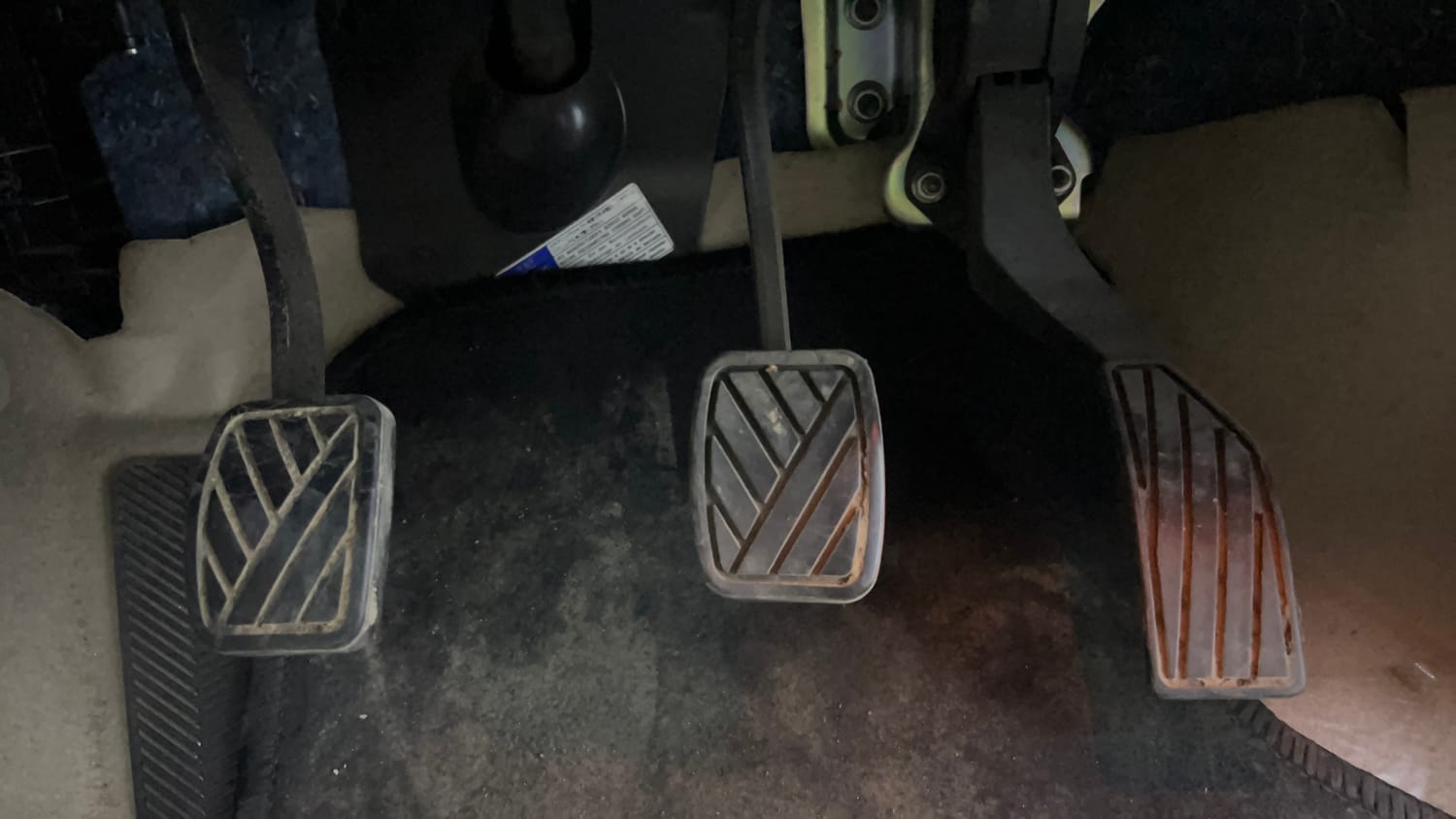 Used 2023 Maruti Suzuki Ciaz Zeta 1.5 Petrol Manual interior PEDALS VIEW