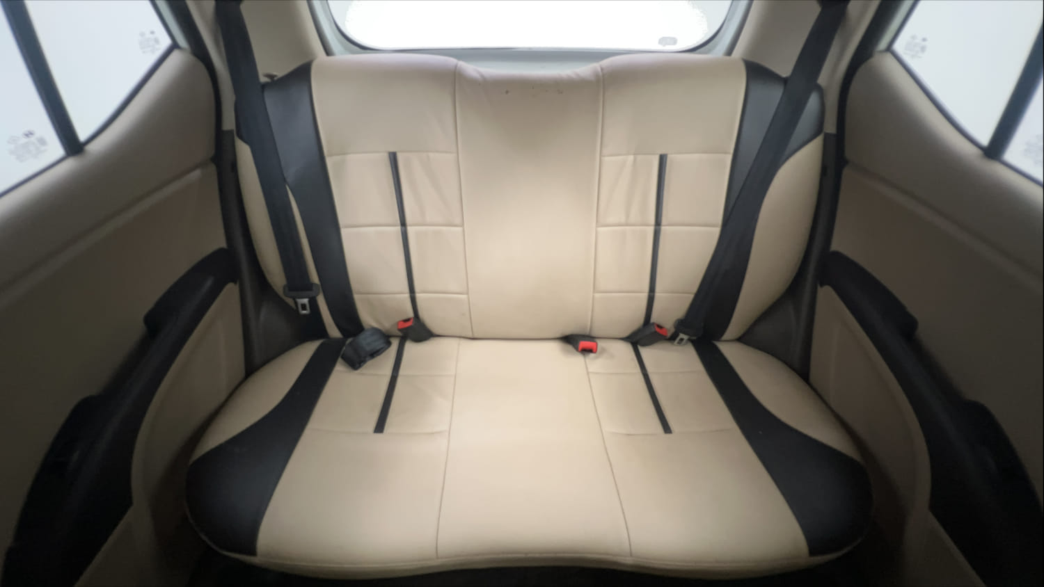 Used 2012 Hyundai i10 Magna 1.1 iRDE2 Petrol Manual interior REAR SEAT CONDITION VIEW