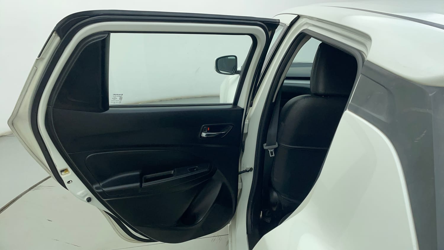 Used 2018 Maruti Suzuki Swift VXi Petrol Manual interior LEFT REAR DOOR OPEN VIEW