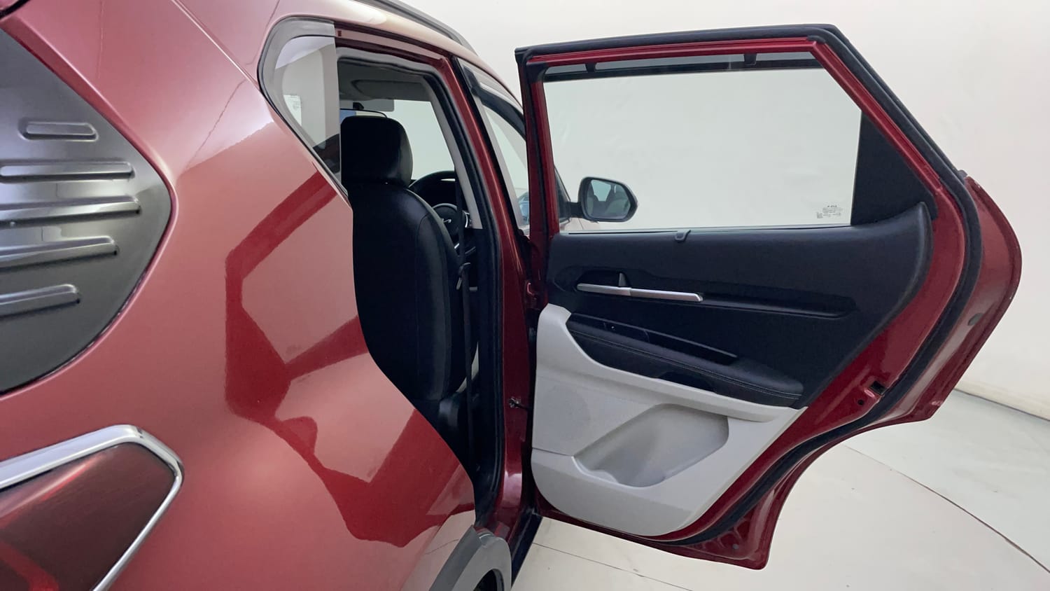 Used 2023 Kia Sonet HTX 1.0 DCT Petrol Automatic interior RIGHT REAR DOOR OPEN VIEW