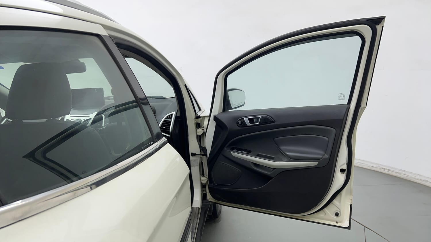 Used 2016 Ford EcoSport Titanium+ 1.0L EcoBoost Petrol Manual interior RIGHT FRONT DOOR OPEN VIEW