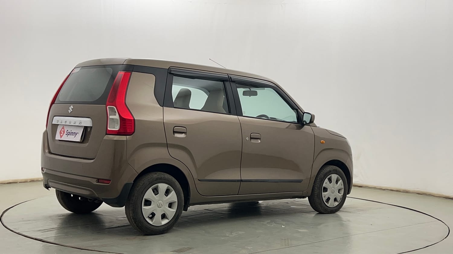 Used 2019 Maruti Suzuki Wagon R VXi 1.2 AMT Petrol Automatic exterior RIGHT REAR CORNER VIEW
