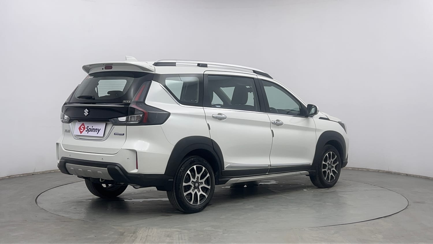 Used 2023 Maruti Suzuki XL6 Zeta AT Petrol Petrol Automatic exterior RIGHT REAR CORNER VIEW