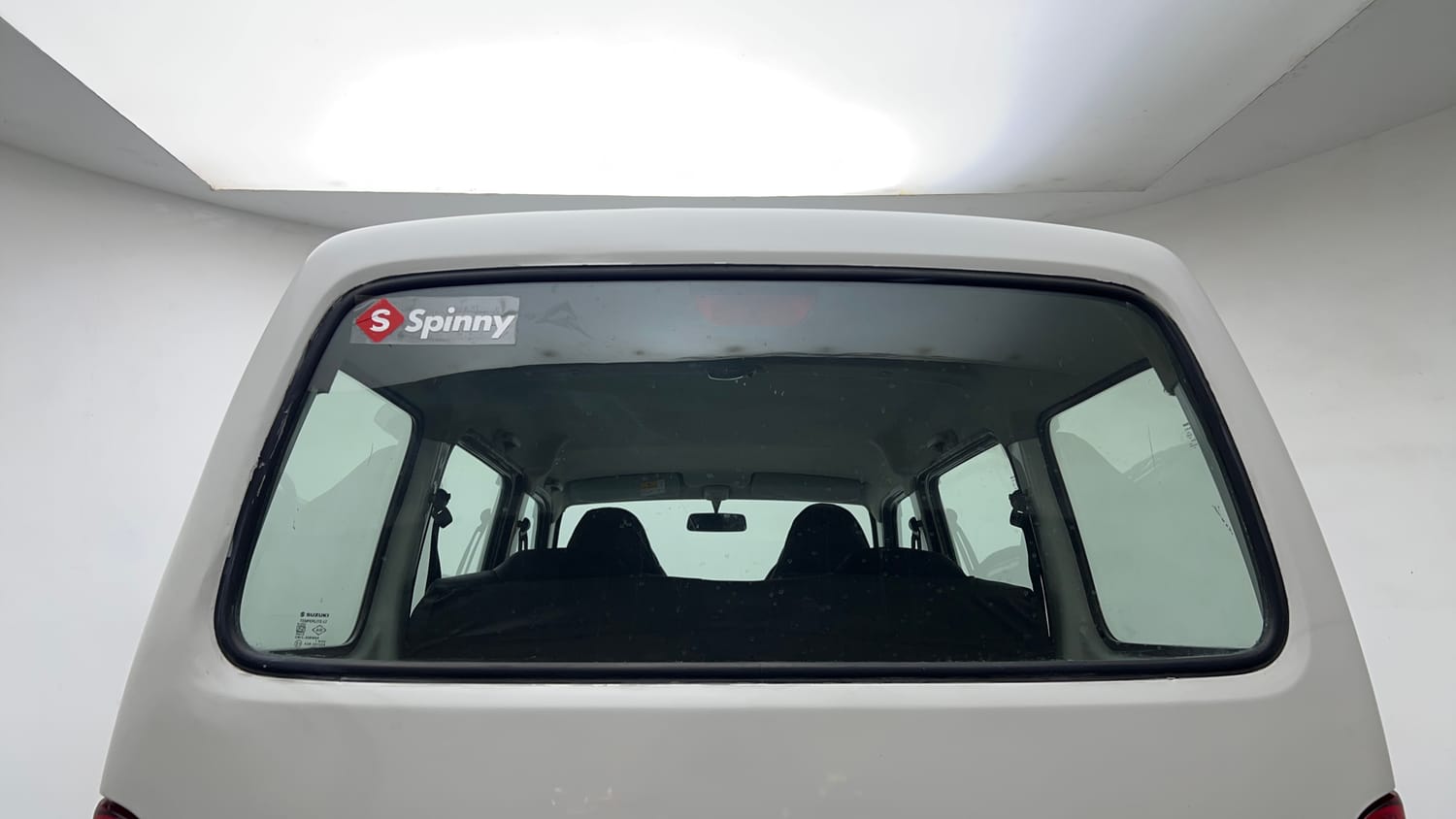Used 2022 Maruti Suzuki Eeco 5 STR AC (O) Petrol Manual exterior BACK WINDSHIELD VIEW