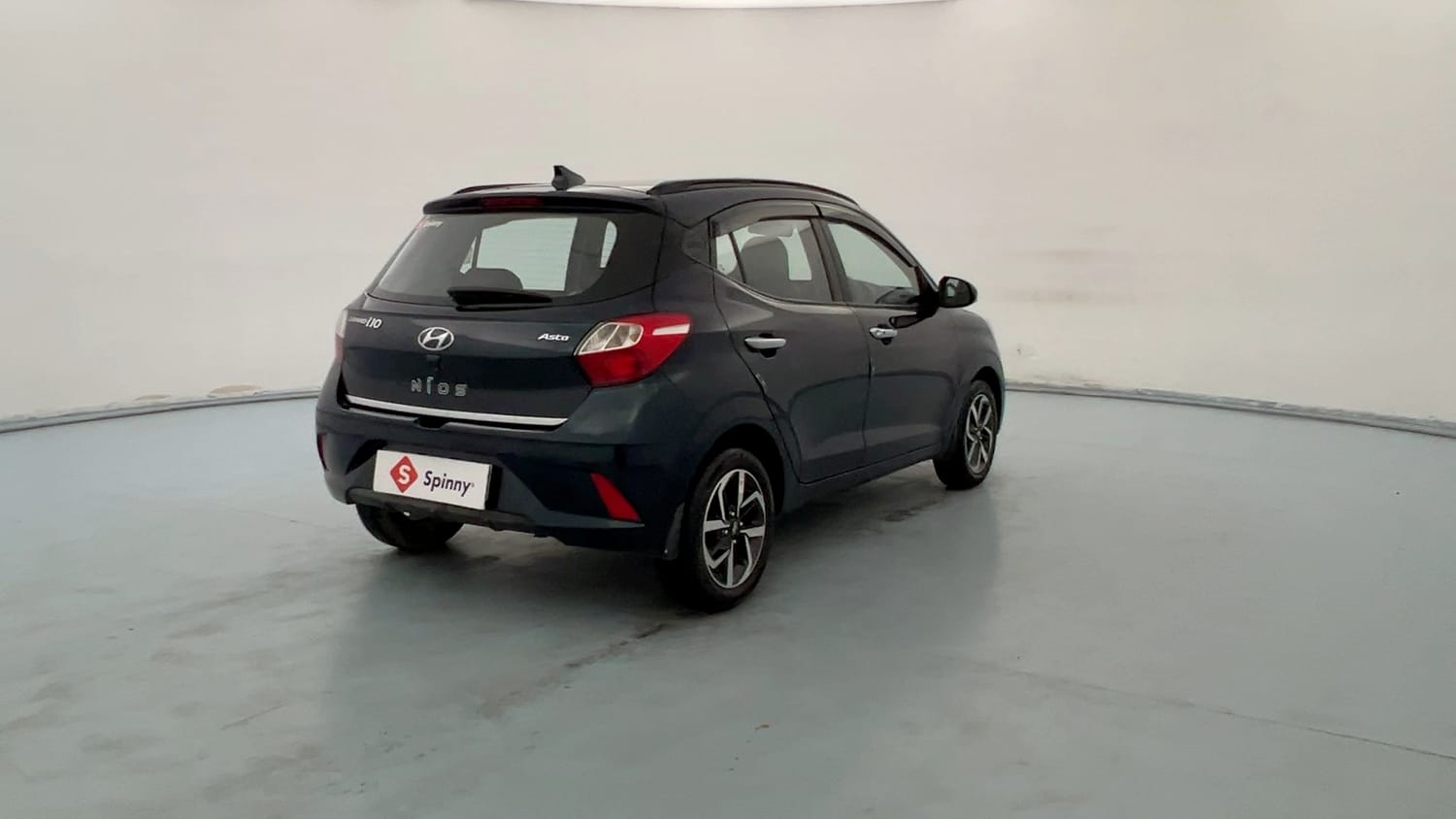 Used 2022 Hyundai Grand i10 Nios Asta 1.2 Kappa VTVT Petrol Manual exterior RIGHT REAR CORNER VIEW