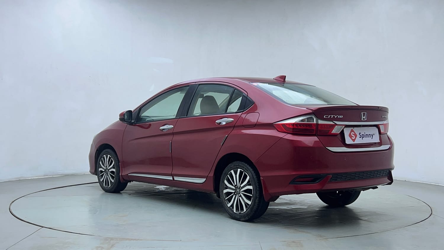 Used 2019 Honda City ZX CVT Petrol Petrol Automatic exterior LEFT REAR CORNER VIEW