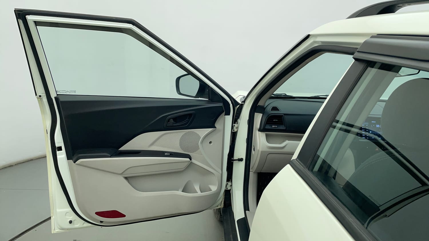 Used 2023 Mahindra XUV 300 W6 1.2 Petrol AMT Petrol Automatic interior LEFT FRONT DOOR OPEN VIEW