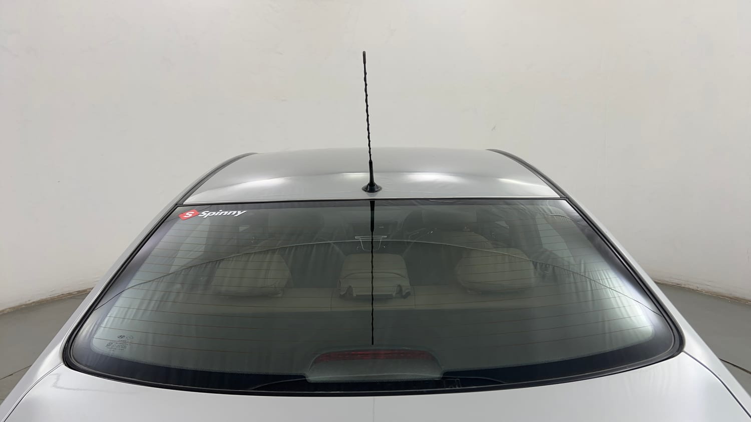 Used 2012 Hyundai Verna Fluidic 1.6 VTVT SX Petrol Manual exterior BACK WINDSHIELD VIEW