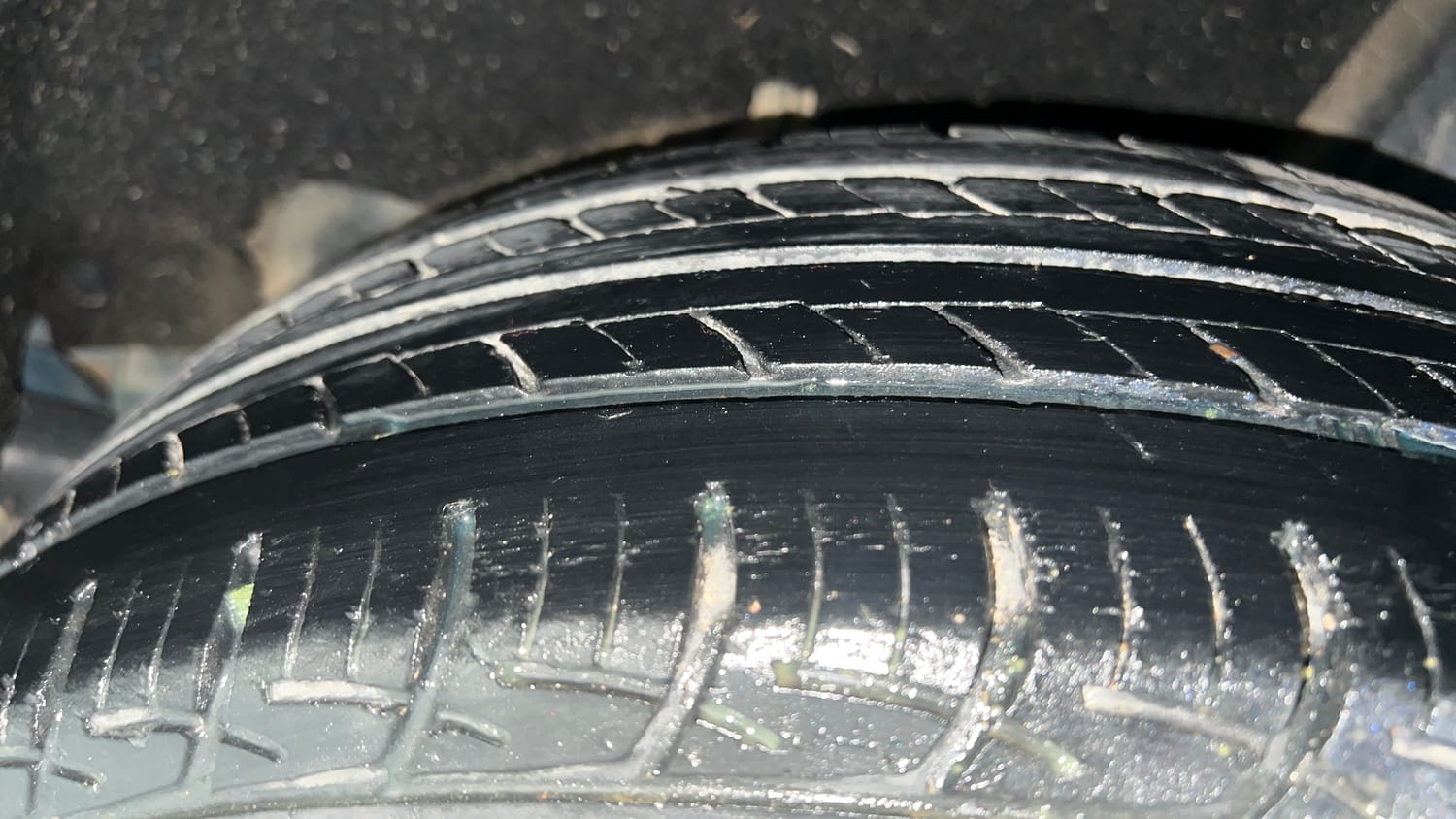 Used 2019 Maruti Suzuki Baleno Delta Automatic Petrol Automatic tyres LEFT REAR TYRE TREAD VIEW