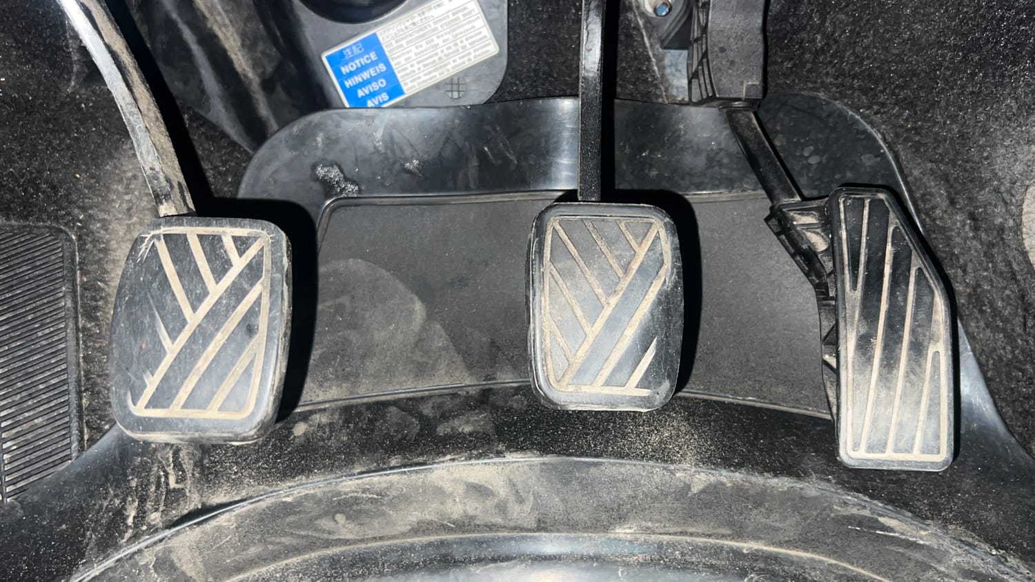 Used 2016 Maruti Suzuki Baleno Delta 1.2 Petrol Manual interior PEDALS VIEW