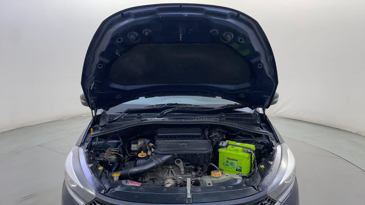Used 2020 Tata Tigor XZ Plus Petrol Manual engine ENGINE & BONNET OPEN FRONT VIEW