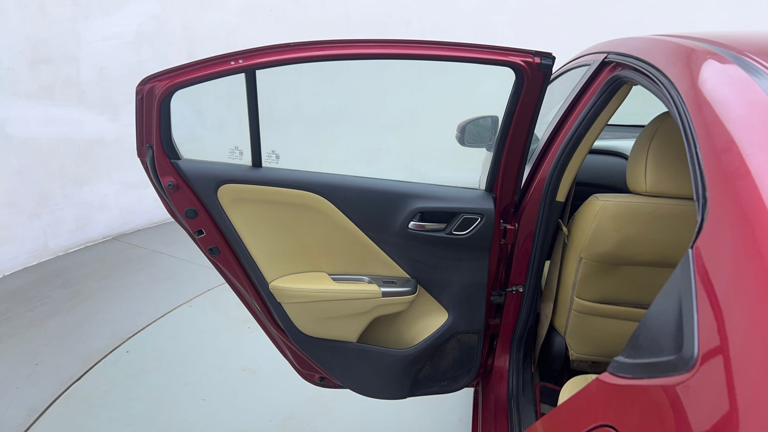 Used 2019 Honda City ZX CVT Petrol Petrol Automatic interior LEFT REAR DOOR OPEN VIEW