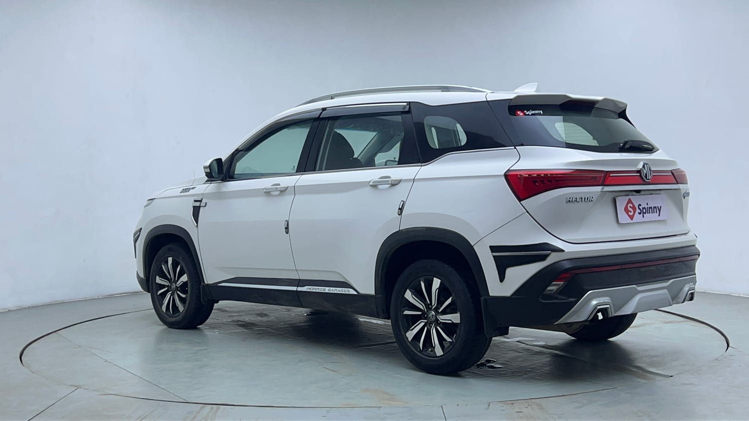 Used 2019 MG Motors Hector Sharp Hybrid 1.5 Petrol Hybrid Manual exterior LEFT REAR CORNER VIEW