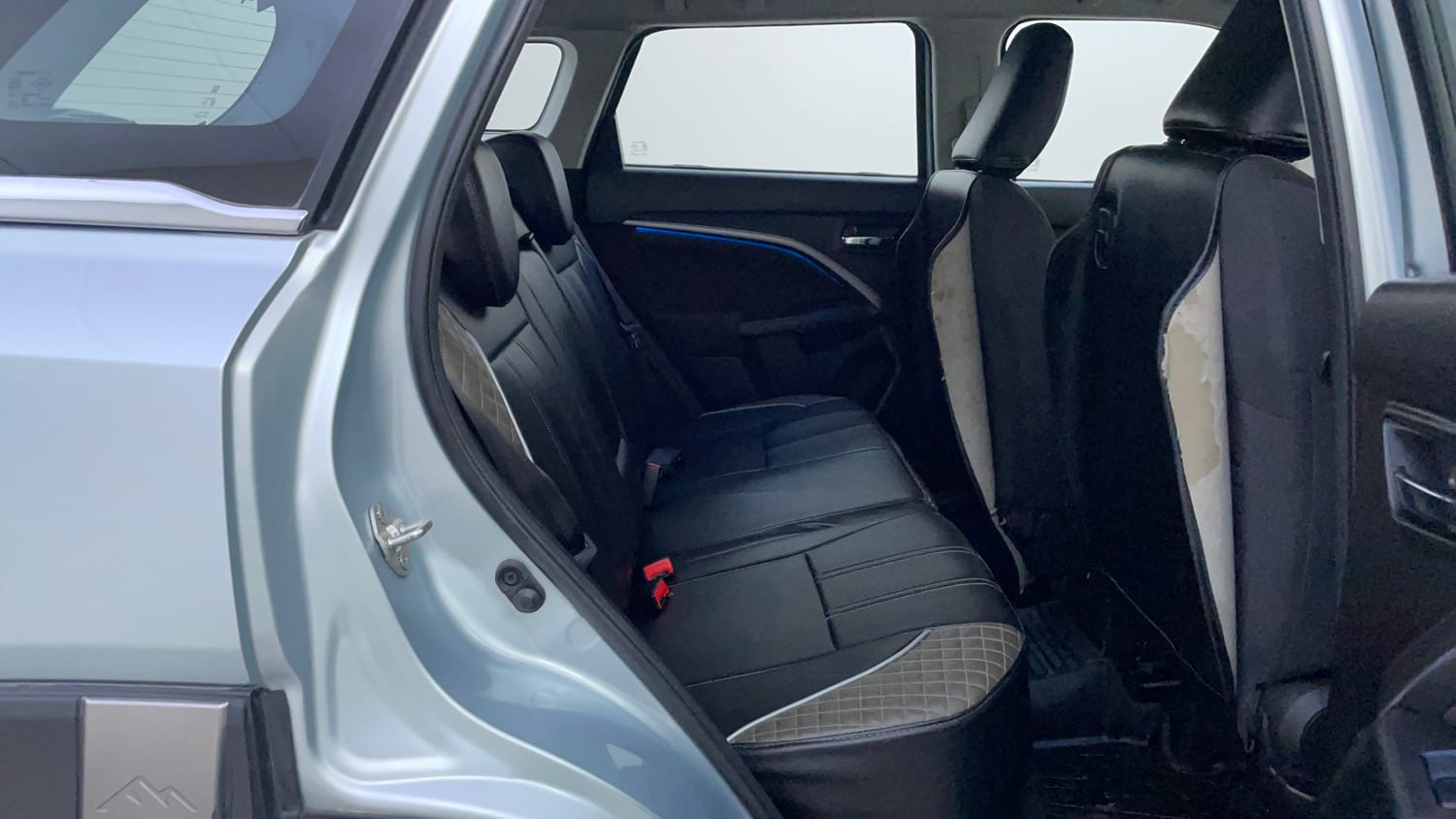 Used 2023 Maruti Suzuki Brezza ZXi Plus Petrol Manual interior RIGHT SIDE REAR DOOR CABIN VIEW