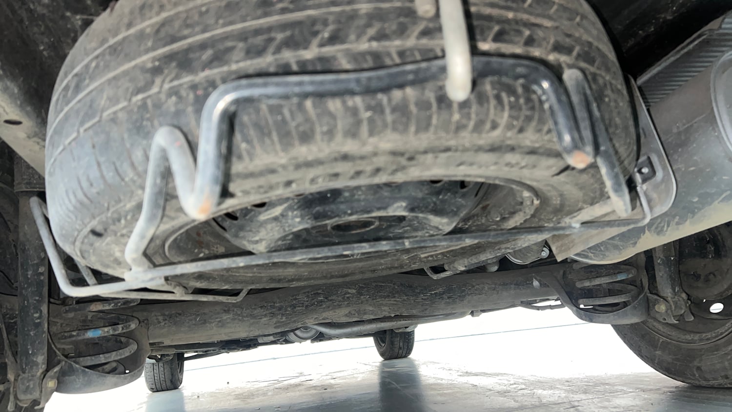 Used 2015 Honda Mobilio S Petrol Petrol Manual tyres SPARE TYRE VIEW