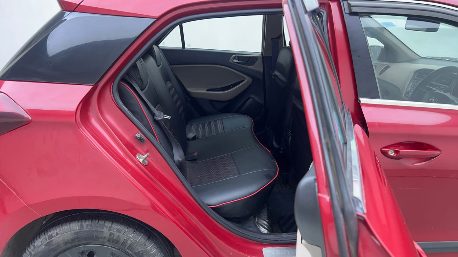 Used 2017 Hyundai Elite i20 Sportz 1.2 CNG (Outside fitted) Cng Manual interior RIGHT SIDE REAR DOOR CABIN VIEW