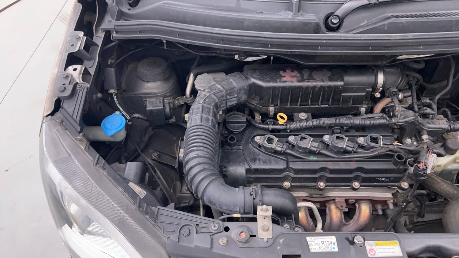 Used 2019 Maruti Suzuki Wagon R VXi 1.2 AMT Petrol Automatic engine ENGINE RIGHT SIDE VIEW