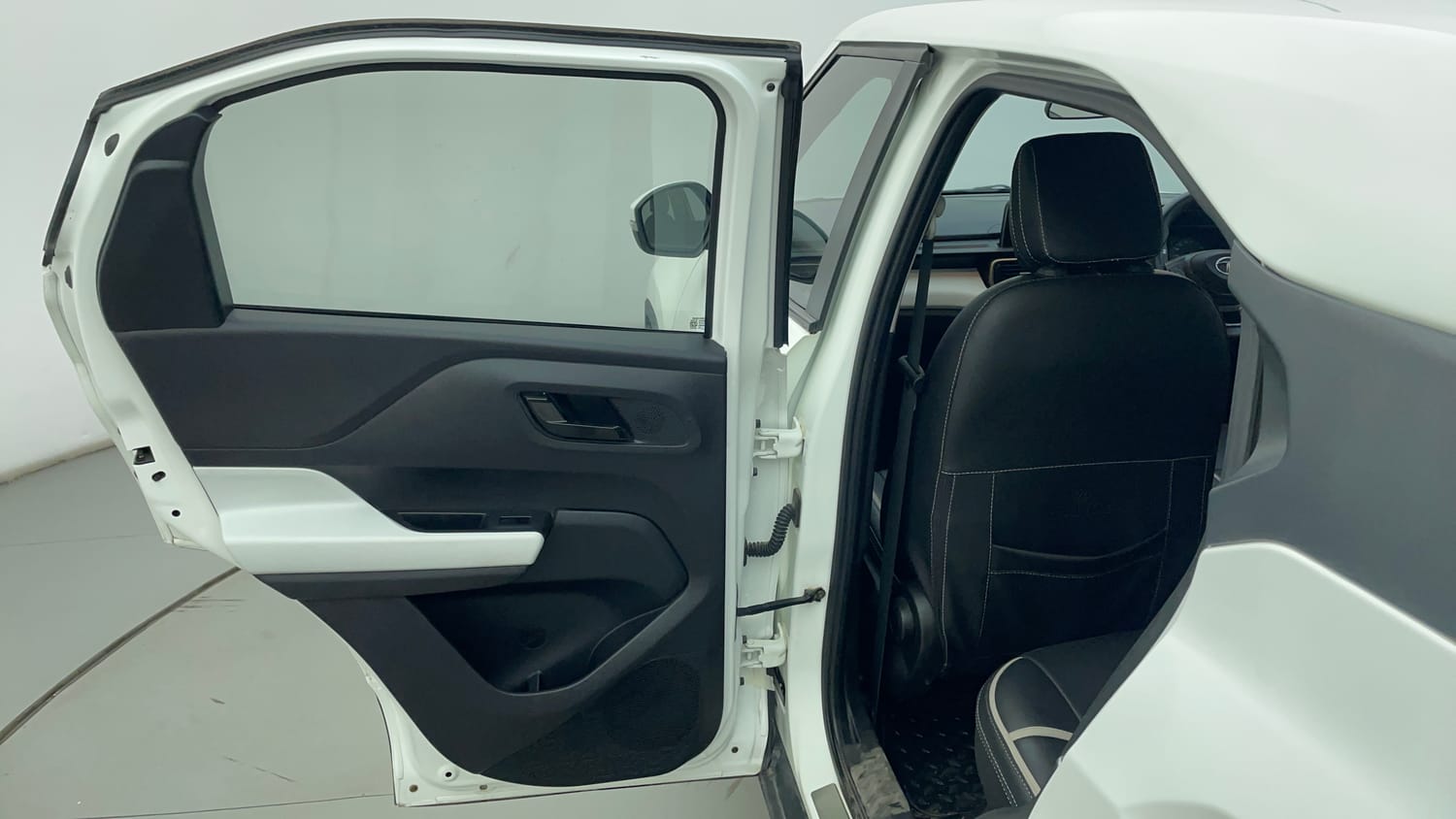 Used 2022 Tata Punch Accomplished MT Petrol Manual interior LEFT REAR DOOR OPEN VIEW