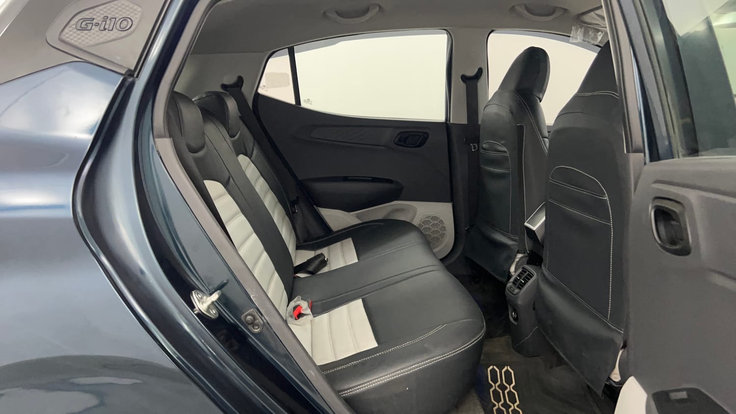 Used 2023 Hyundai Grand i10 Nios Magna 1.2 Kappa VTVT Petrol Manual interior RIGHT SIDE REAR DOOR CABIN VIEW