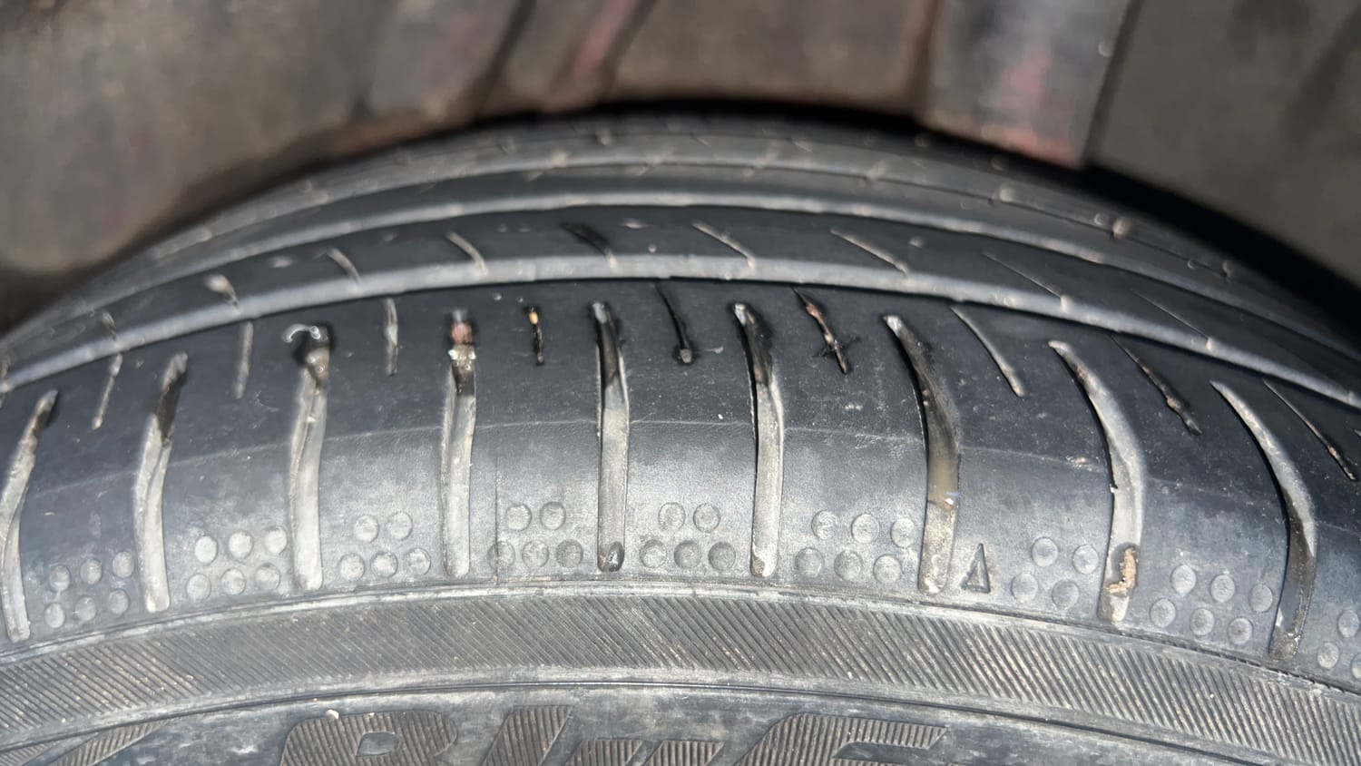 Used 2019 Honda City ZX CVT Petrol Petrol Automatic tyres LEFT REAR TYRE TREAD VIEW