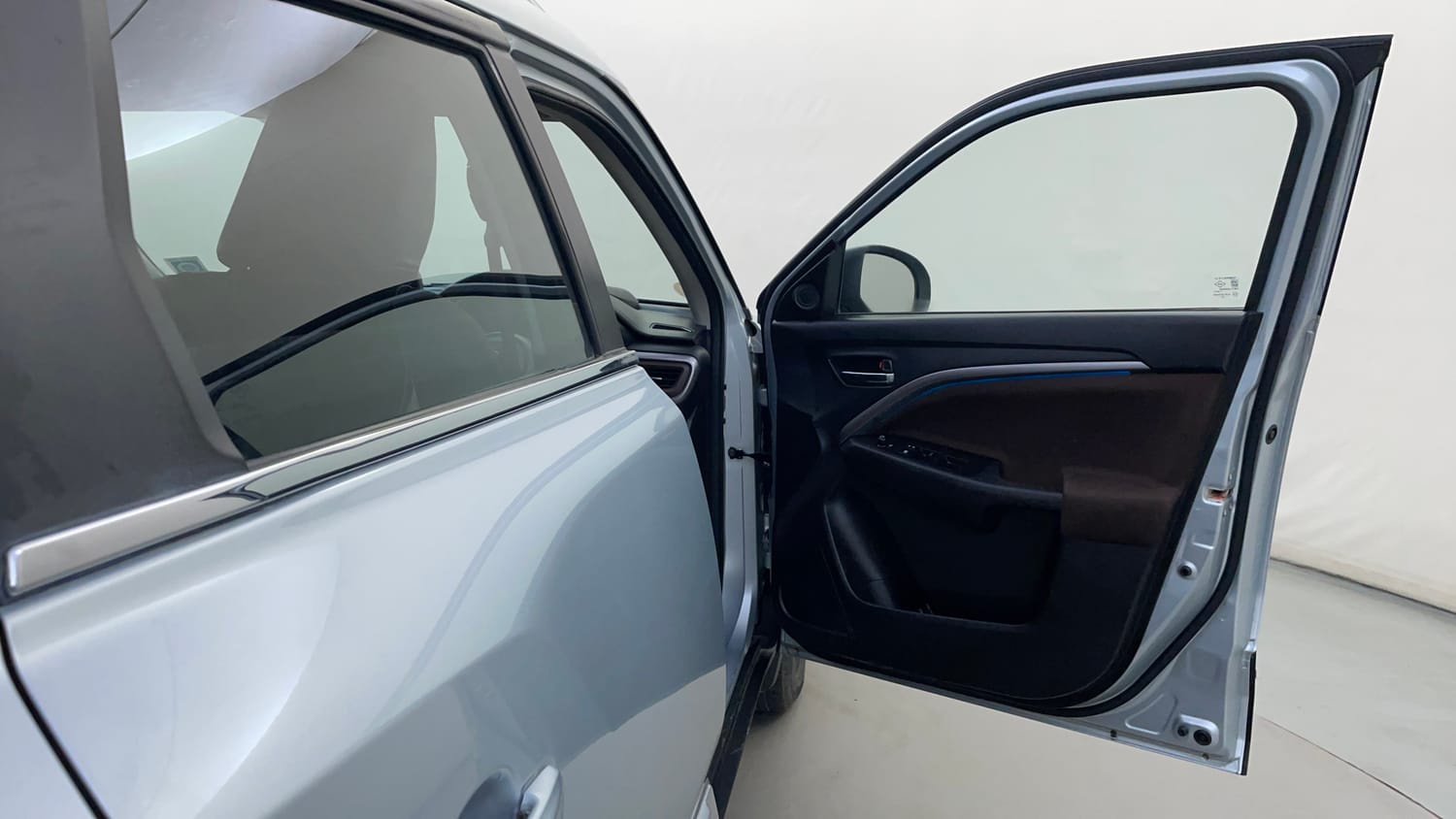 Used 2023 Maruti Suzuki Brezza ZXi Plus Petrol Manual interior RIGHT FRONT DOOR OPEN VIEW