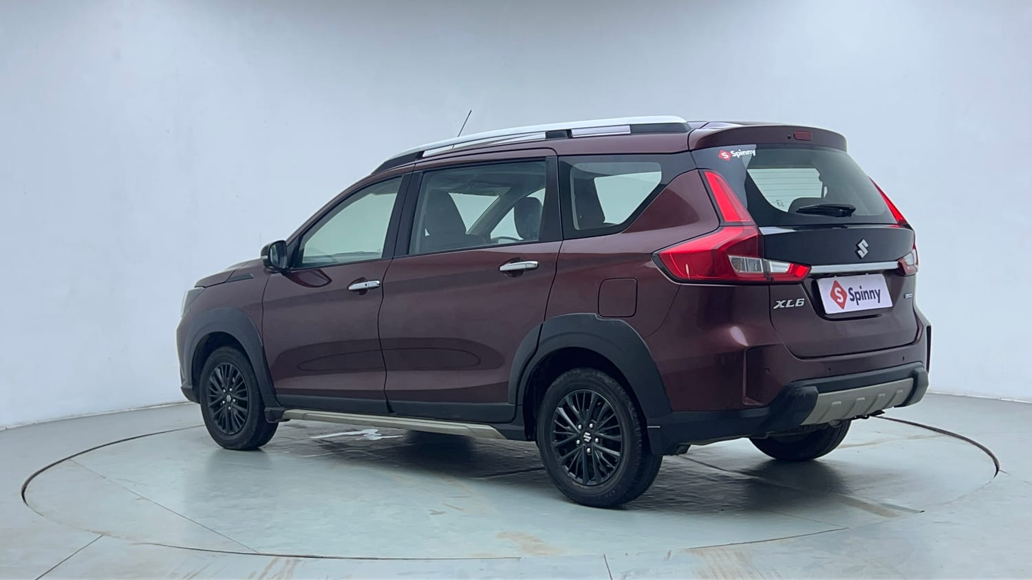 Used 2022 Maruti Suzuki XL6 Zeta AT Petrol Petrol Automatic exterior LEFT REAR CORNER VIEW