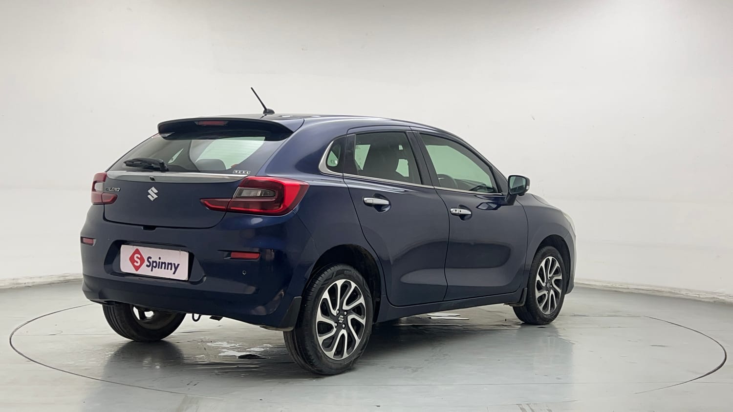 Used 2022 Maruti Suzuki Baleno Alpha MT Petrol Manual exterior RIGHT REAR CORNER VIEW