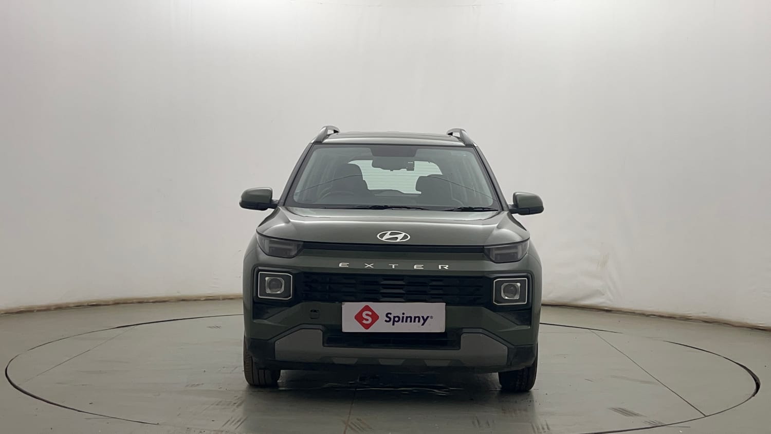 Used 2024 Hyundai Exter SX (O) Connect 1.2 AMT Petrol Automatic exterior FRONT VIEW