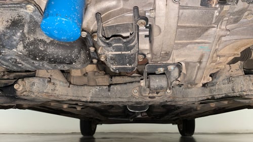 Used 2014 Hyundai Grand i10 Asta 1.2 Kappa VTVT Petrol Manual extra FRONT LEFT UNDERBODY VIEW