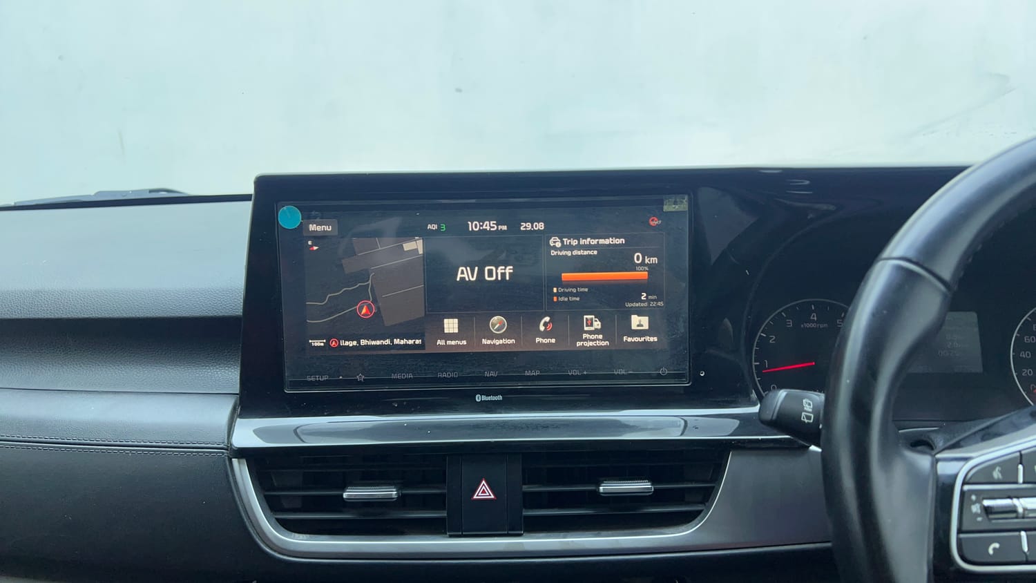 Used 2020 Kia Seltos HTX IVT 1.5 Petrol Automatic top_features Integrated (in-dash) music system