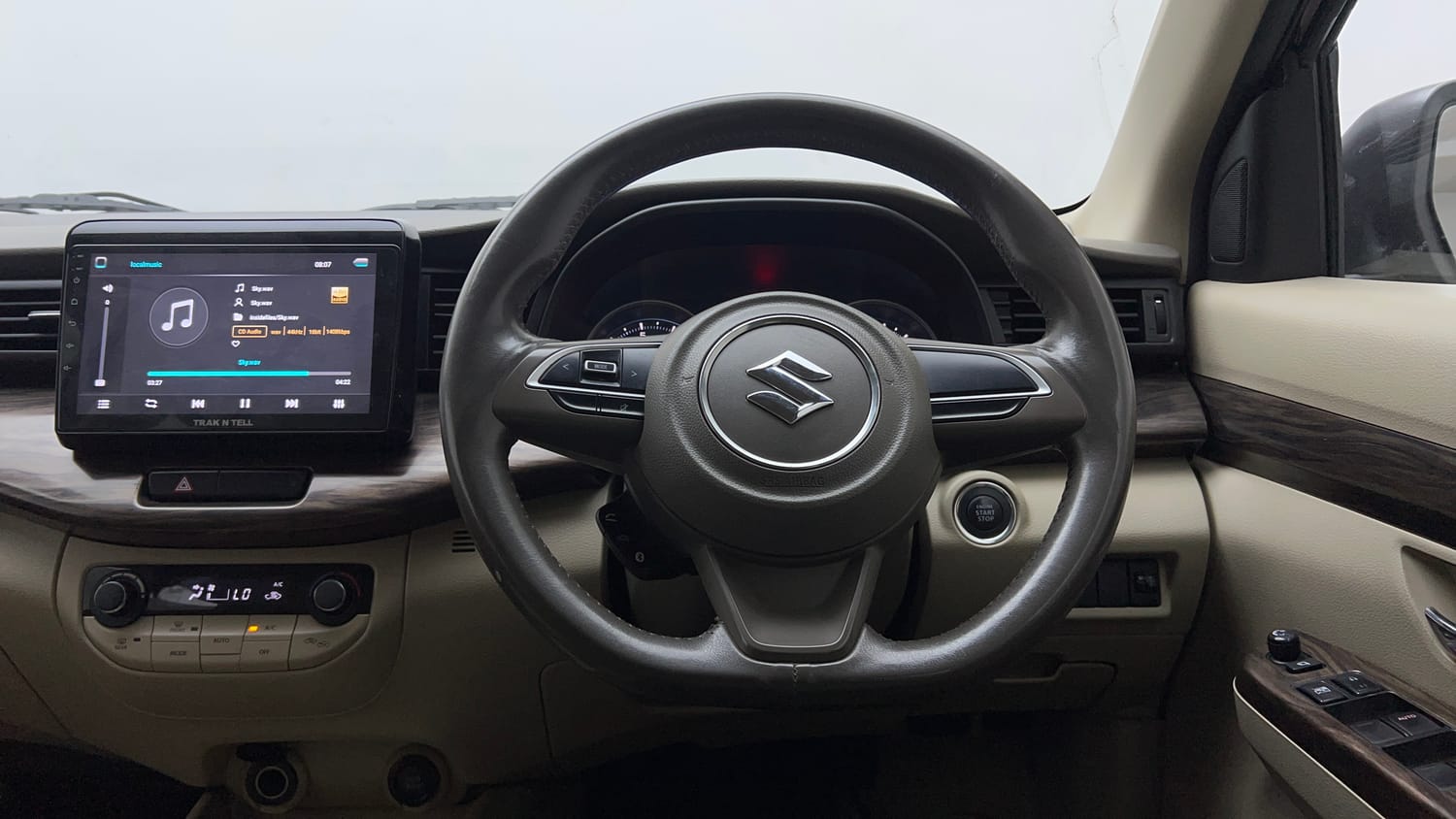 Used 2019 Maruti Suzuki New Ertiga ZXi Petrol Manual interior STEERING VIEW