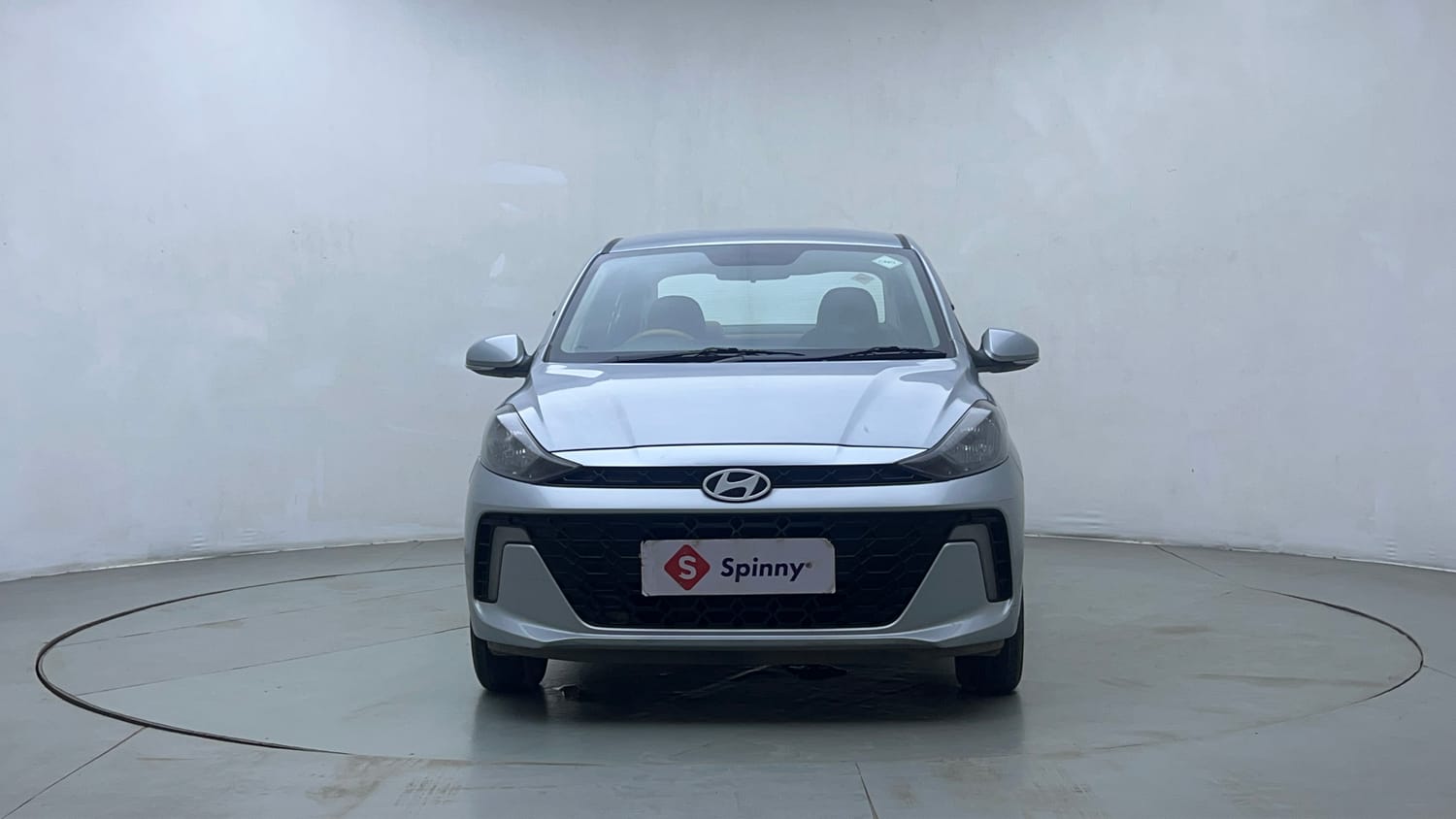 Used 2024 Hyundai Aura SX 1.2 CNG Cng Manual exterior FRONT VIEW
